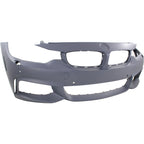Front Bumper Cover For 14-16 BMW 428i 435i 17-20 430i Primed with Fog Lamp Holes
