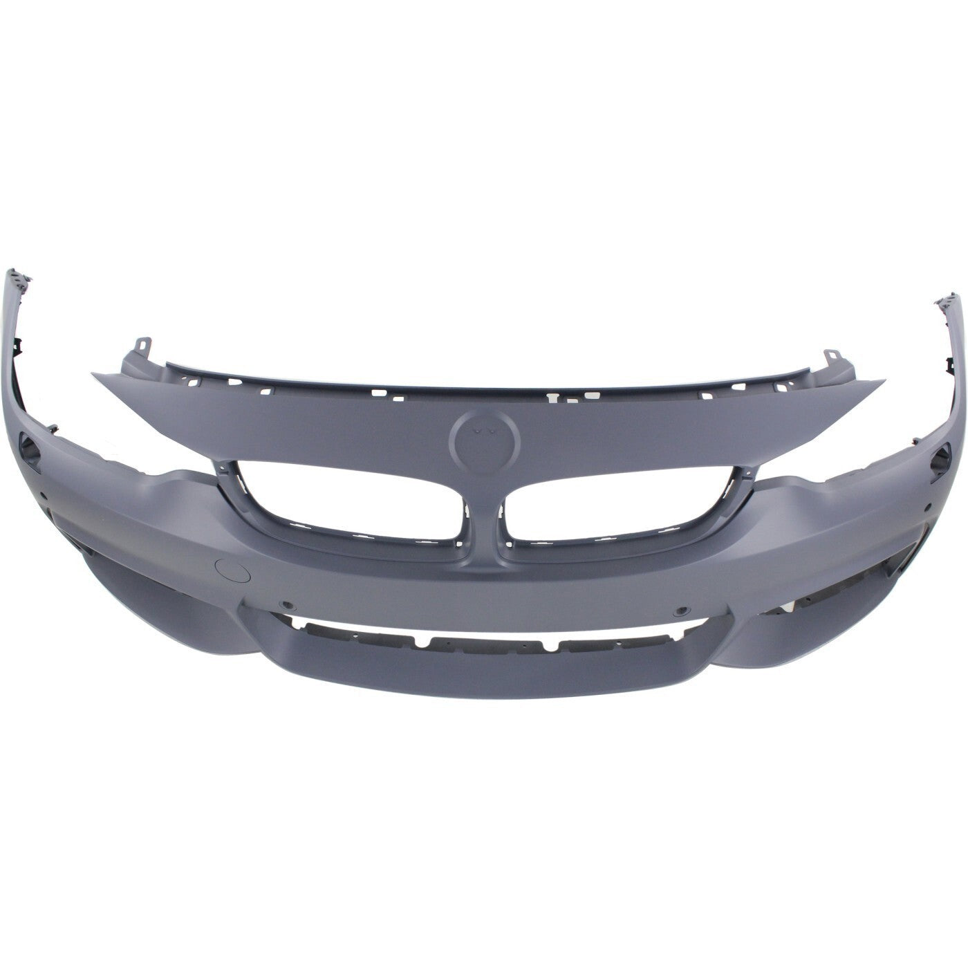 Front Bumper Cover For 14-16 BMW 428i 435i 17-20 430i Primed with Fog Lamp Holes