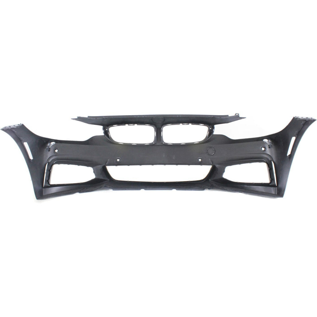 Front Bumper Cover For 14-16 BMW 428i 435i 17-20 430i Primed with Fog Lamp Holes