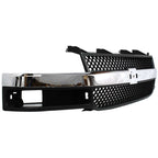 Grille Assembly For 03-23 Chevrolet Express 3500 2500 03-14 GMC Savana 1500 Gray