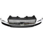 Grille Assembly For 03-23 Chevrolet Express 3500 2500 03-14 GMC Savana 1500 Gray