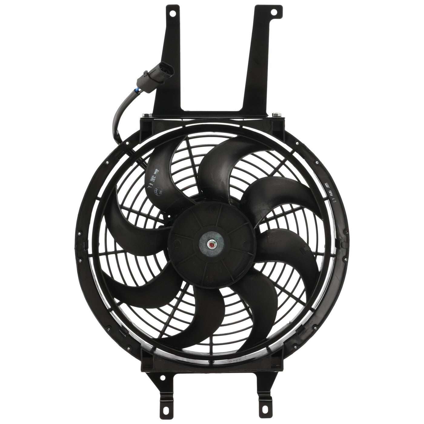 AC Condenser Cooling Fan For 1988-1999 Chevrolet K1500 C1500 Single Fan 1pc