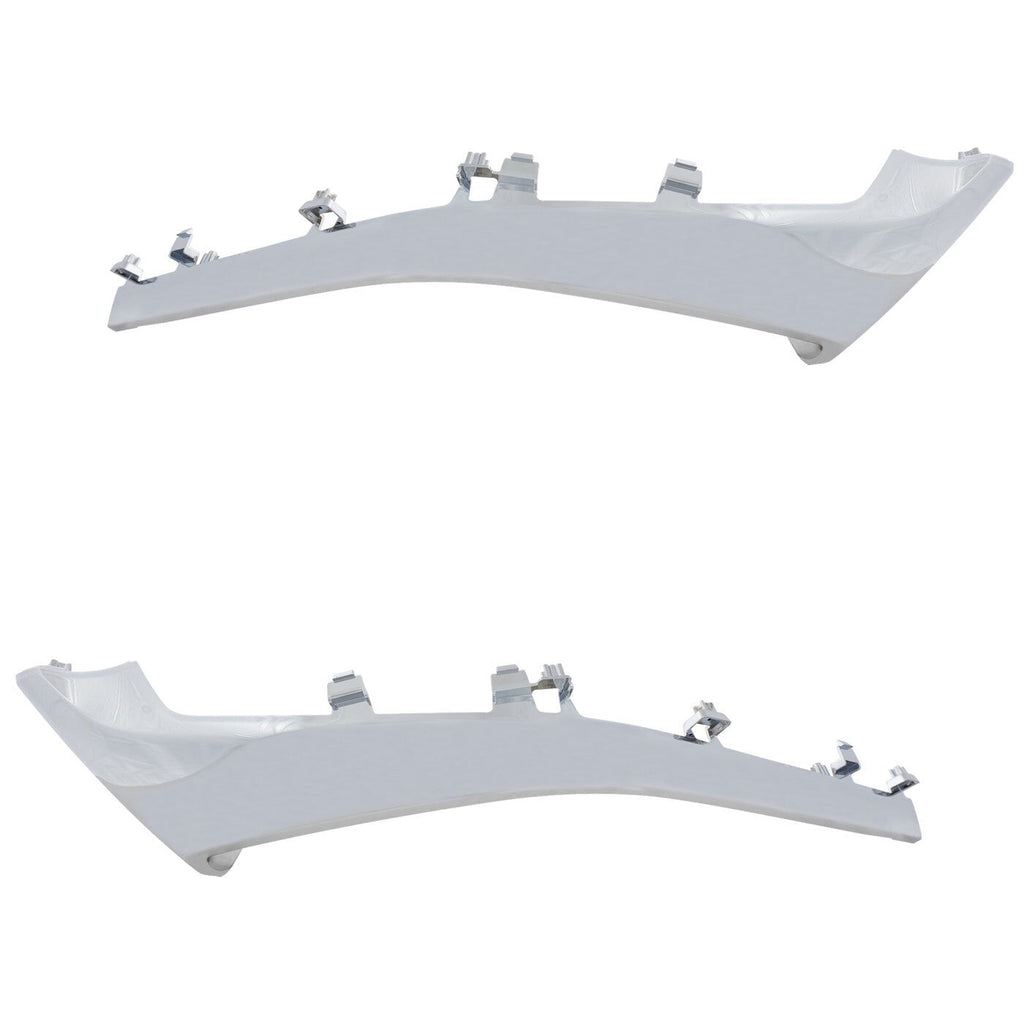 Grille Trim Set For 2016-2023 Mazda CX-9 Driver and Passenger Side Lower Chrome