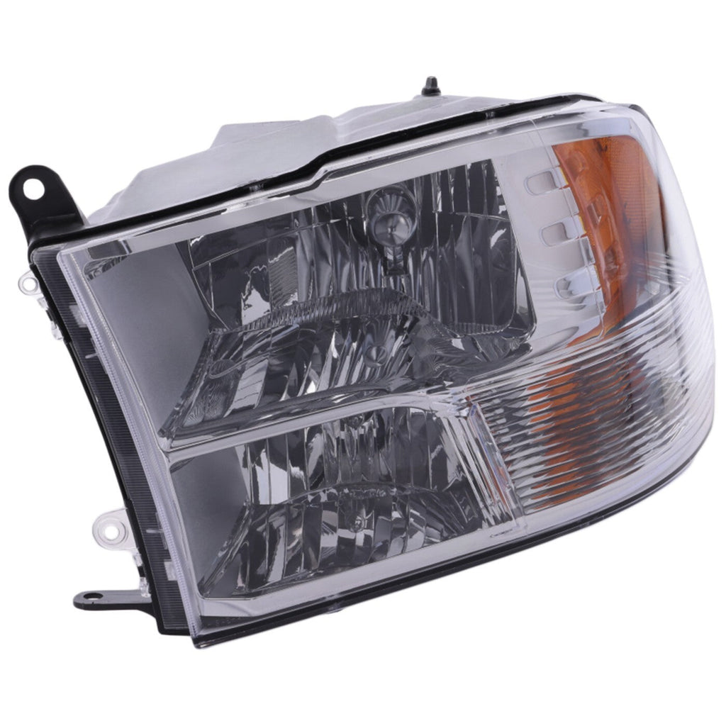 Headlight For 13-18 Ram 1500 2500 3500 19-24 Ram 1500 Classic Left Side Chrome