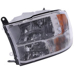 Headlight For 13-18 Ram 1500 2500 3500 19-24 Ram 1500 Classic Left Side Chrome