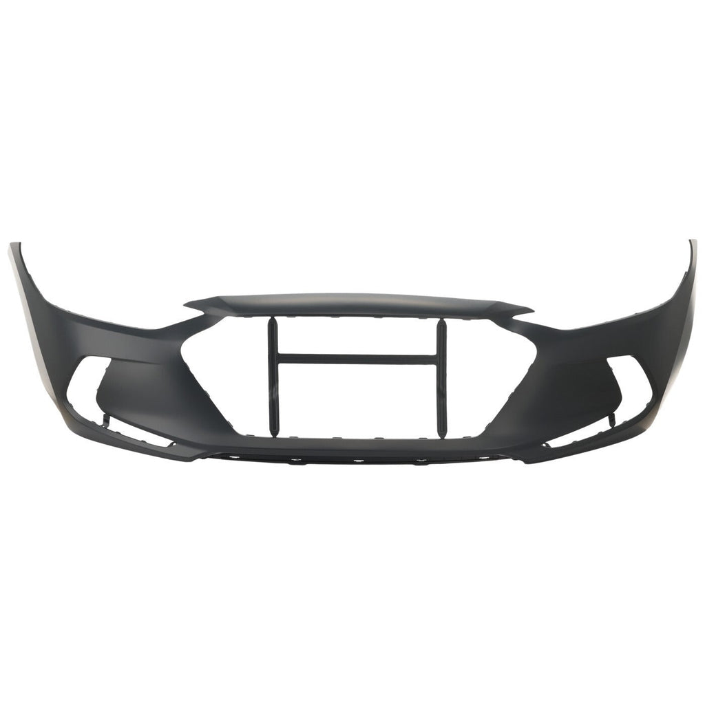 Front Bumper Cover For 2017-2018 Hyundai Elantra Primed  Built 86510F3000