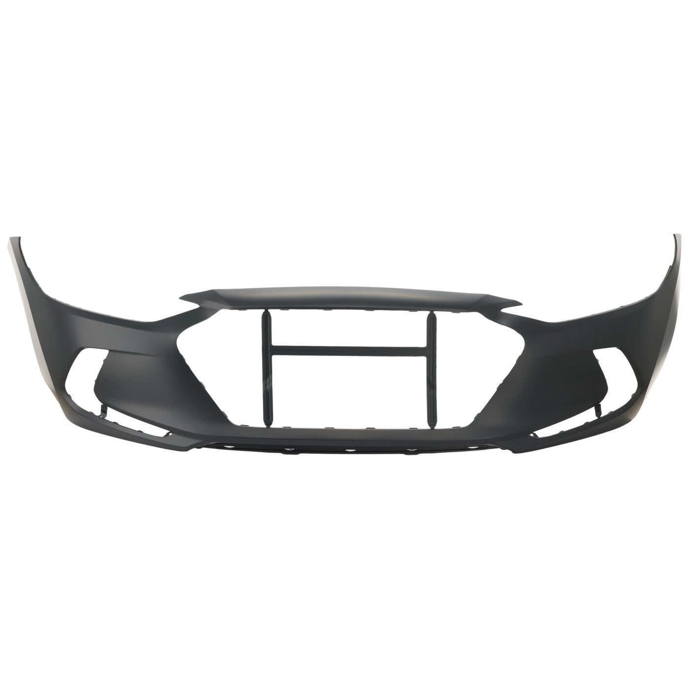 Front Bumper Cover For 2017-2018 Hyundai Elantra Primed  Built 86510F3000