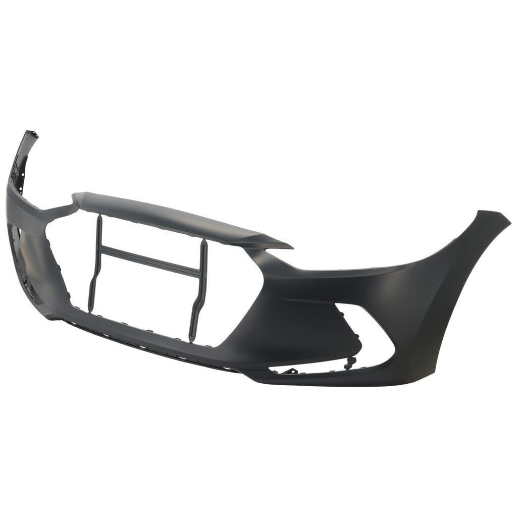 Front Bumper Cover For 2017-2018 Hyundai Elantra Primed  Built 86510F3000