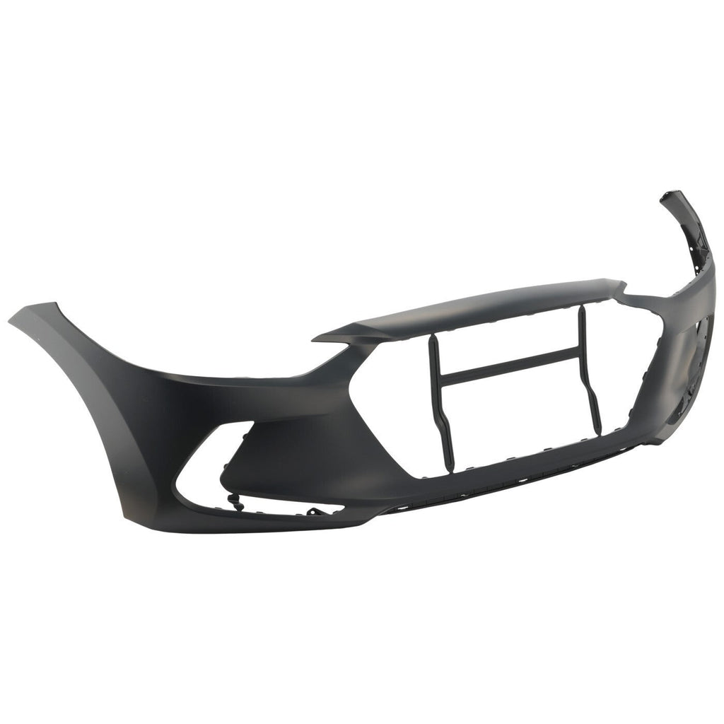 Front Bumper Cover For 2017-2018 Hyundai Elantra Primed  Built 86510F3000