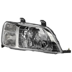 Driver and Passenger Side Headlights For Honda CR-V 1997-2001 Halogen EX LX SE