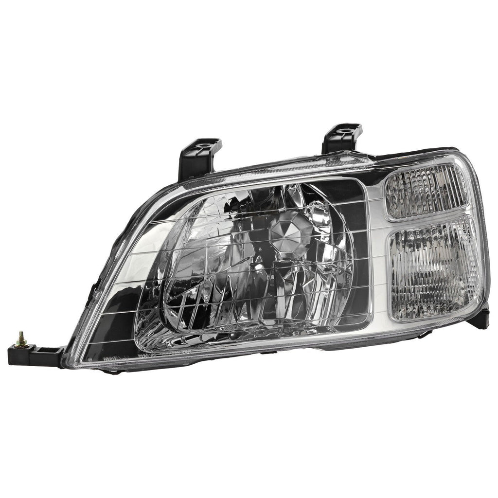 Driver and Passenger Side Headlights For Honda CR-V 1997-2001 Halogen EX LX SE