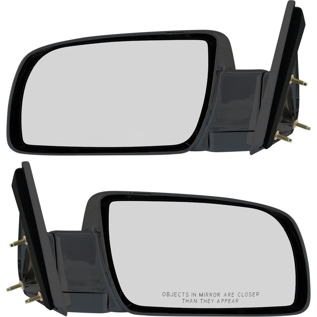 Mirrors For 1988-1998 Chevrolet K1500 C1500 Driver and Passenger Side Paintable