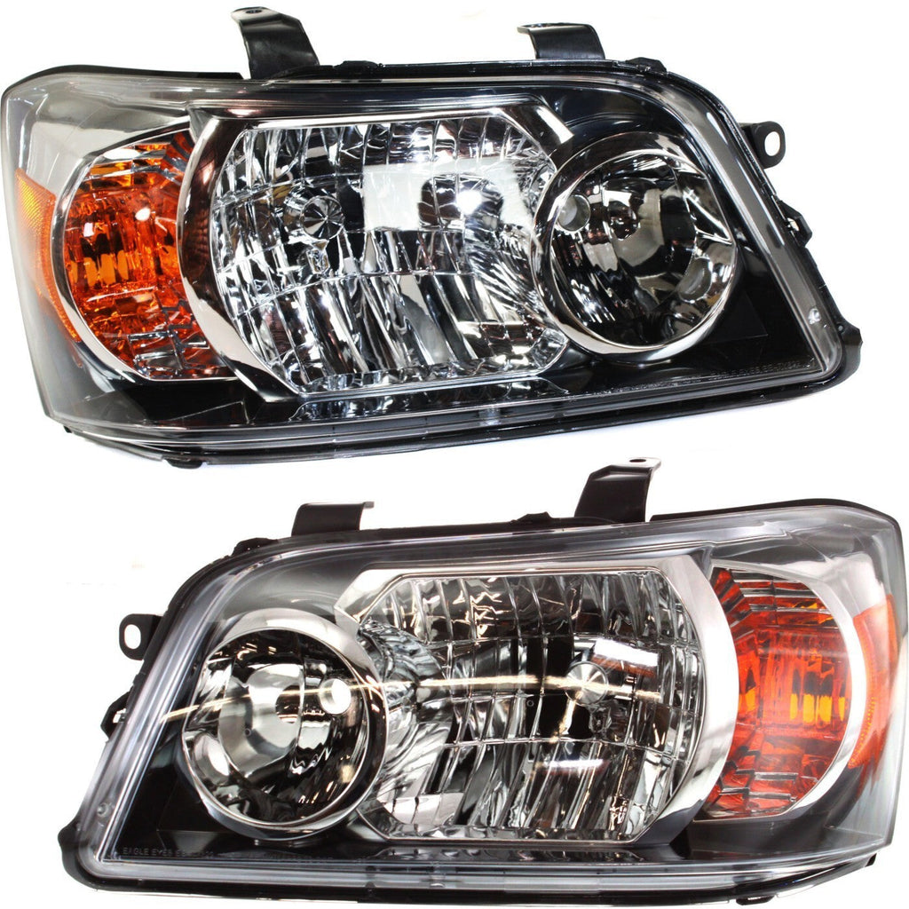 Headlight Set For 2004-2006 Toyota Highlander Driver and Passenger Side