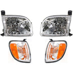 Headlight Set For 2000-2004 Toyota Tundra LH and RH Side Regular/Cab Access Cab