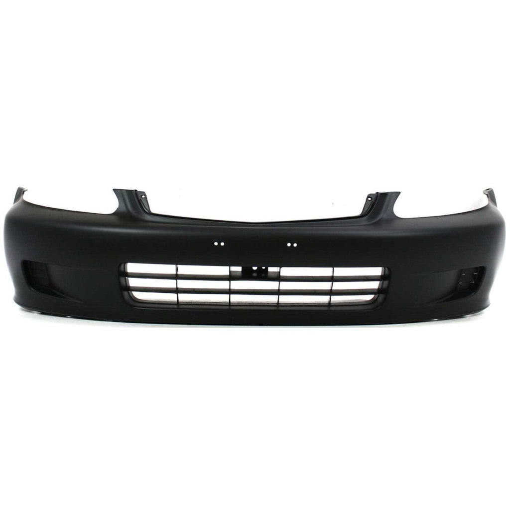 Front Bumper Cover Kit For 1999-00 Honda Civic With Fender Hatchback Sedan Coupe