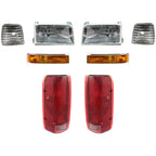 Headlights Turn Signal Corner Light Tail Light For 92-96 Ford F-150 F-250 F-350