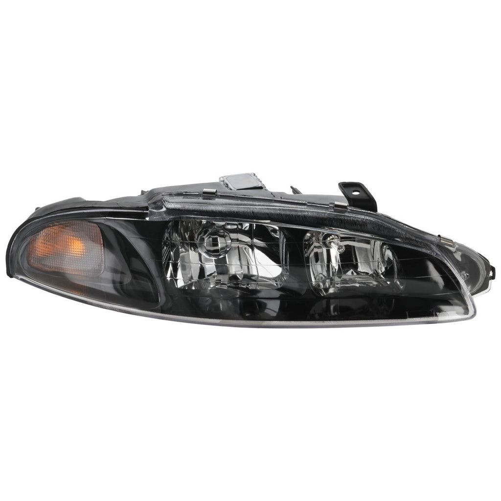 Headlight Set For 97-99 Mitsubishi Eclipse Left and Right With Bulb 2Pc