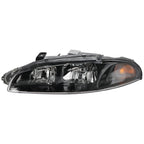Headlight Set For 97-99 Mitsubishi Eclipse Left and Right With Bulb 2Pc