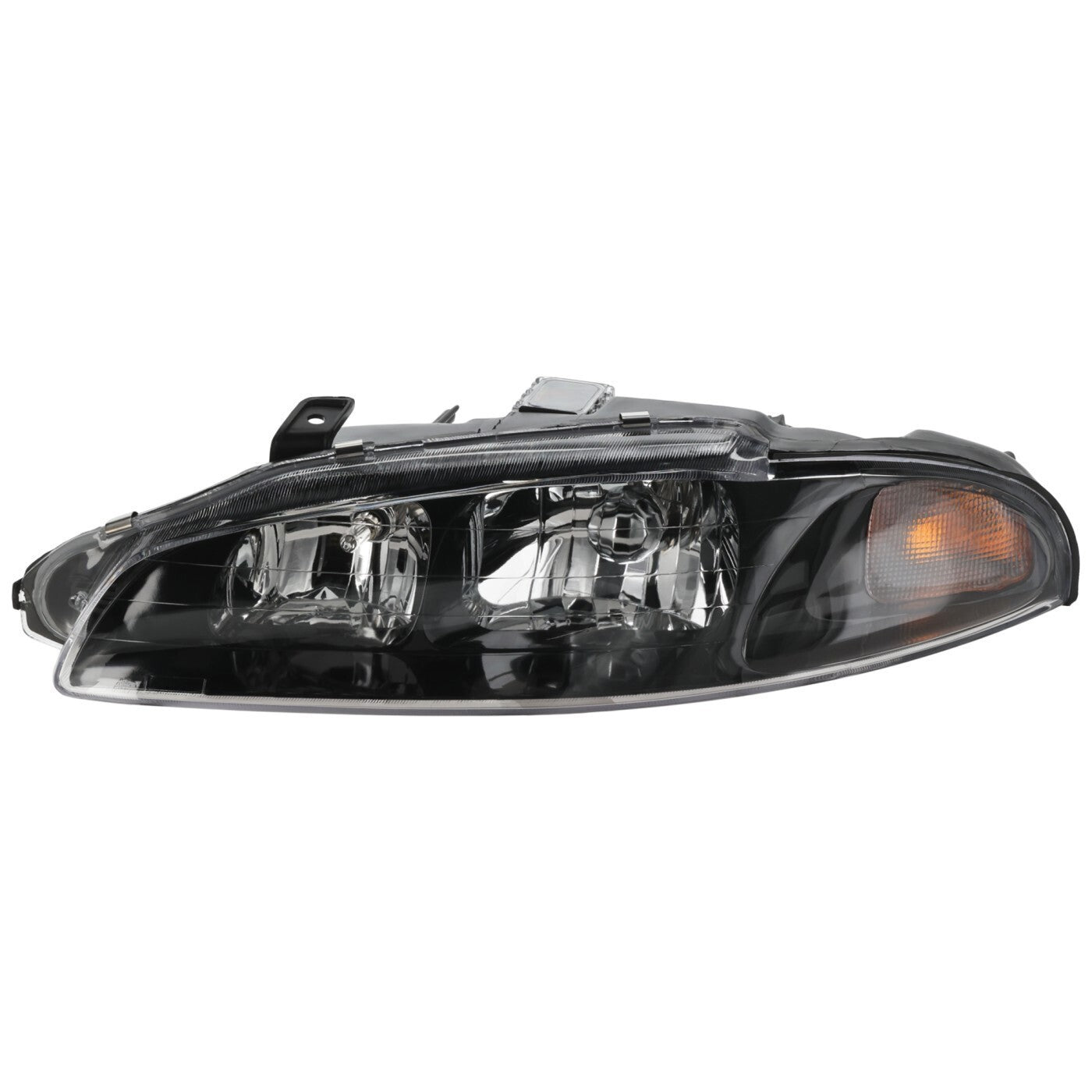 Headlight Set For 97-99 Mitsubishi Eclipse Left and Right With Bulb 2Pc
