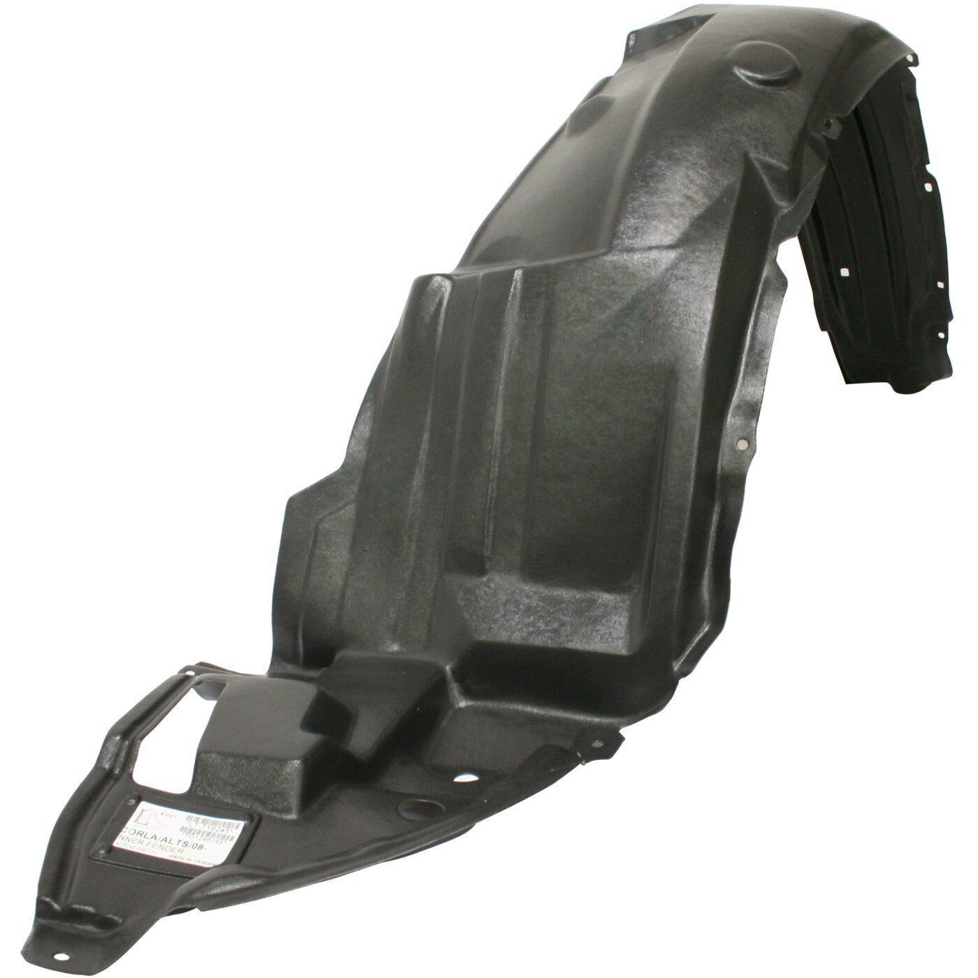 Fender Liner Set For 2009-2010 Toyota Corolla Front Left and Right 2Pc