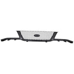 Grille Assembly For 01-03 Ford Ranger Painted Black Shell With Emblem Provision
