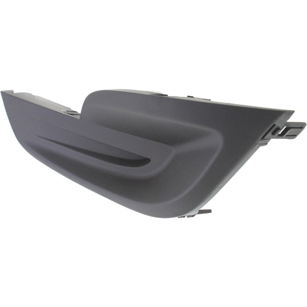 Fog Light Cover Set For 2013-2015 Nissan Altima Front Driver and Passenger Black