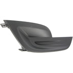 Fog Light Cover Set For 2013-2015 Nissan Altima Front Driver and Passenger Black