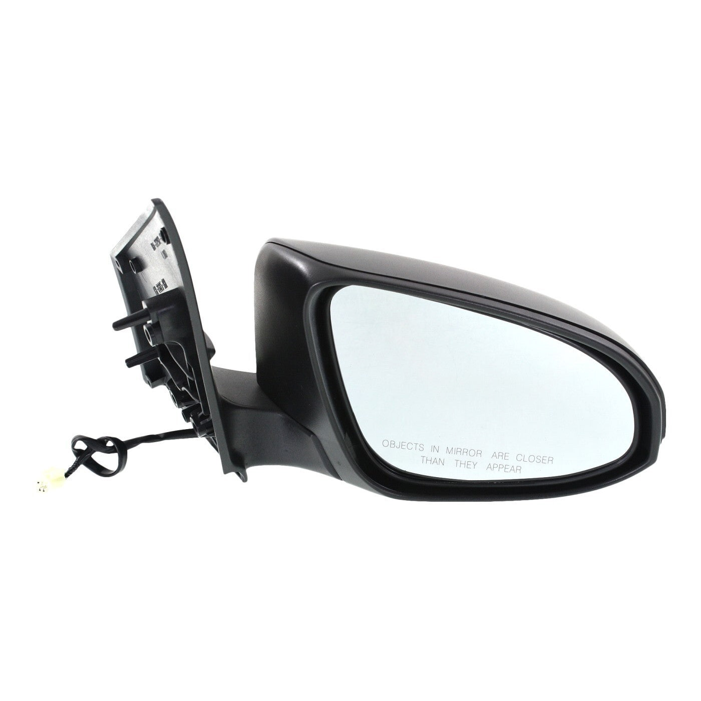 Power Mirror For 2014-2019 Toyota Corolla Passenger Side Manual Folding Primed