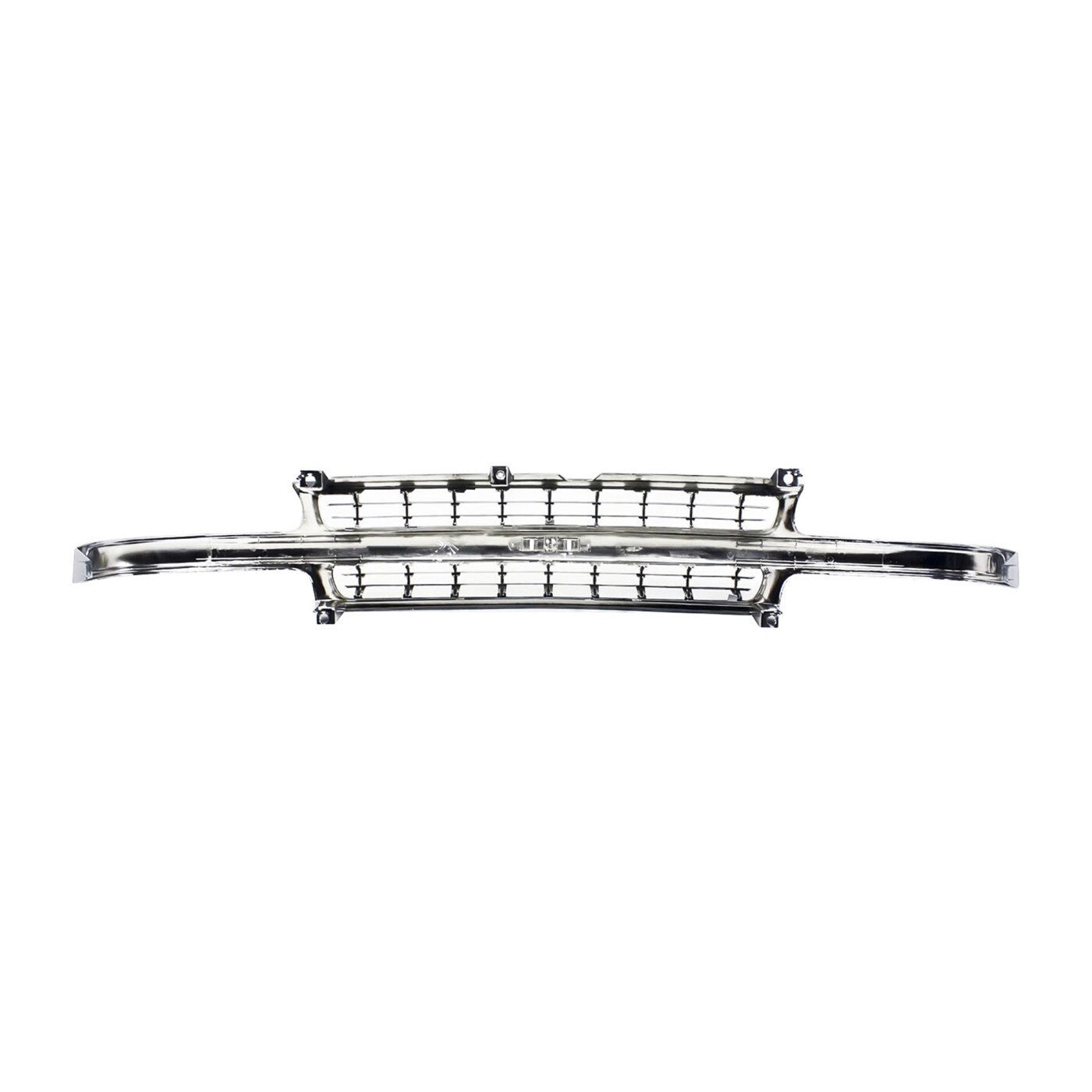 Grille For 99-2002 Chevrolet Silverado 1500 2000-2006 Tahoe Black Plastic