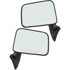 Set Of 2 Mirror Manual For 1987-1995 Toyota Pickup Manual Textured Black