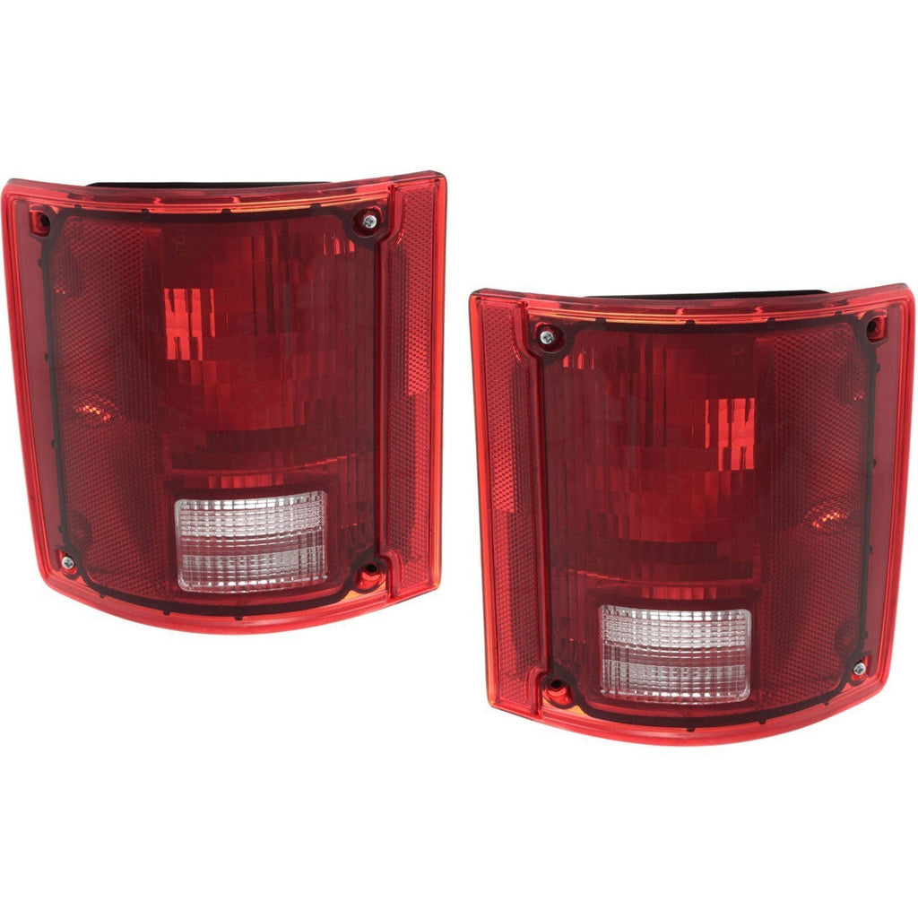 Tail Light Set For 1973-1986 Chevrolet C10 Suburban K5 Blazer C10 R1500 Suburban