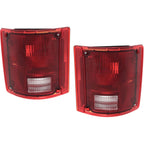 Tail Light Set For 1973-1986 Chevrolet C10 Suburban K5 Blazer C10 R1500 Suburban