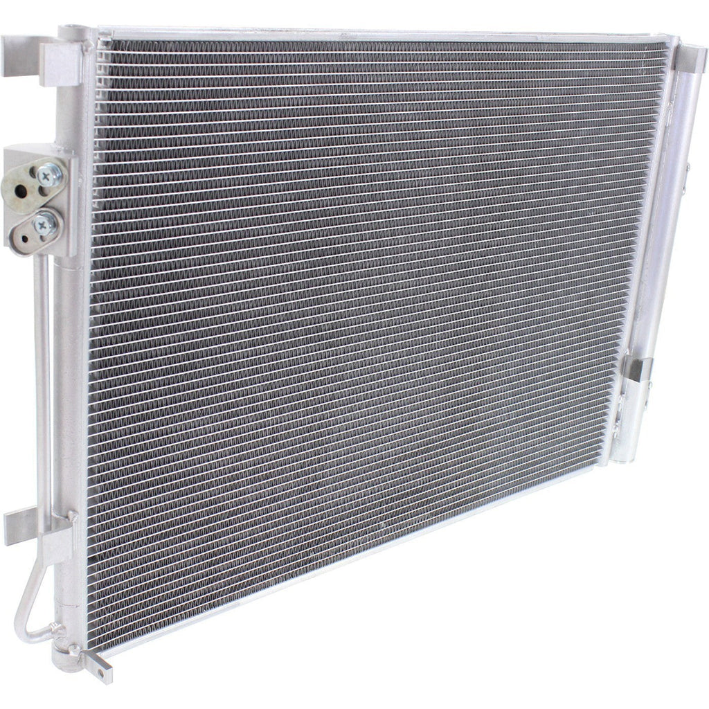 AC Condenser For 2012-2017 Hyundai Accent Kia Rio Aluminum With Receiver Drier
