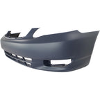 Front Bumper Cover For 2003-04 Toyota Corolla Sedan Primed With Fog Light Holes