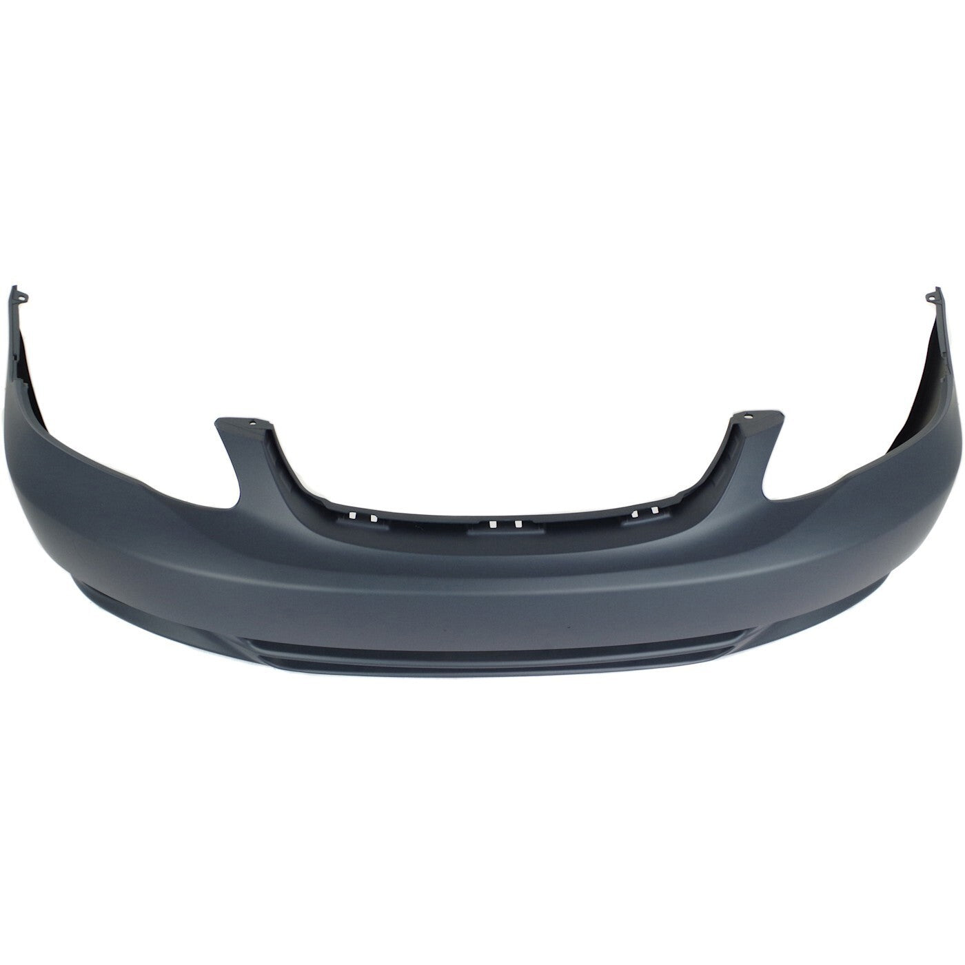 Front Bumper Cover For 2003-04 Toyota Corolla Sedan Primed With Fog Light Holes