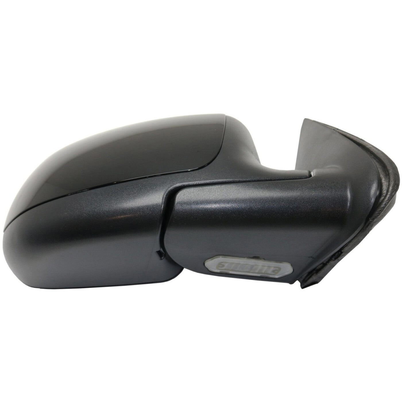 Side View Mirrors Power Heated Smooth Black with Puddle Pair For 00-02 Chevy GMC
