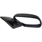 Side View Mirrors Power Heated Smooth Black with Puddle Pair For 00-02 Chevy GMC