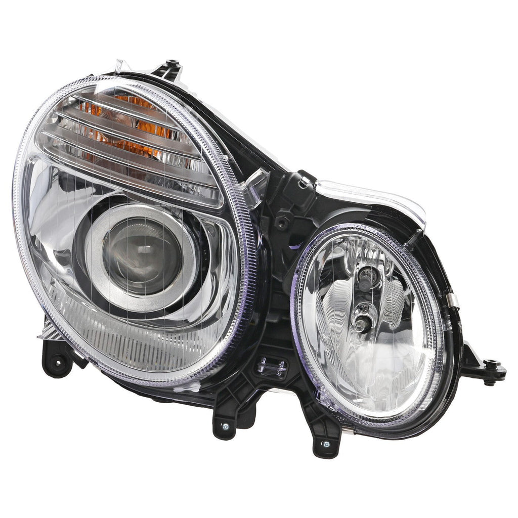Halogen Headlight Set Left and Right Side For 2007-2009 Mercedes Benz E-Class