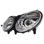 Halogen Headlight Set Left and Right Side For 2007-2009 Mercedes Benz E-Class