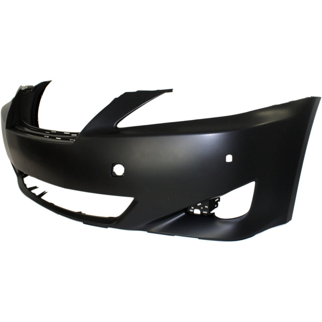 Front Bumper Cover For 2006-2008 Lexus IS250 IS350 Primed With Fog Light Holes