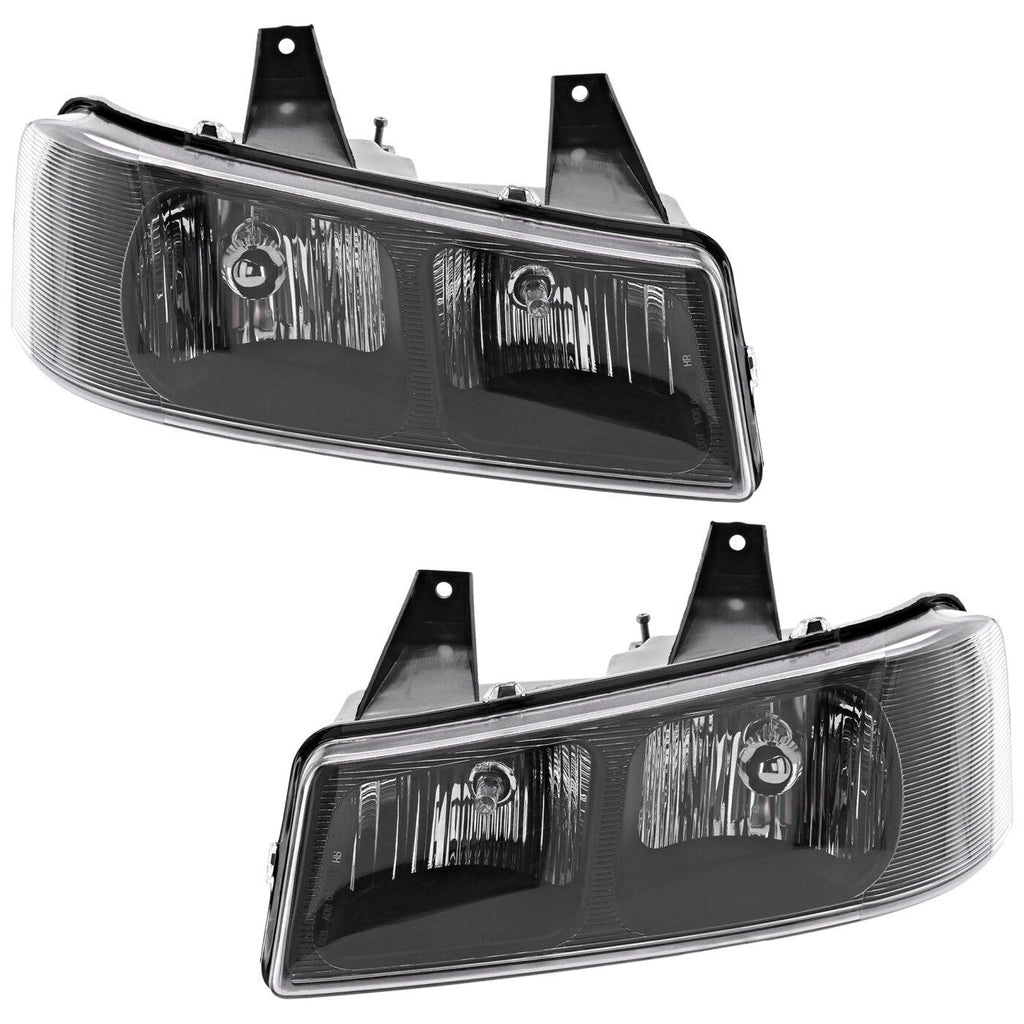 Headlight Set For 2003-2021 Chevy Express 2500 Express 3500 Left Right With Bulb