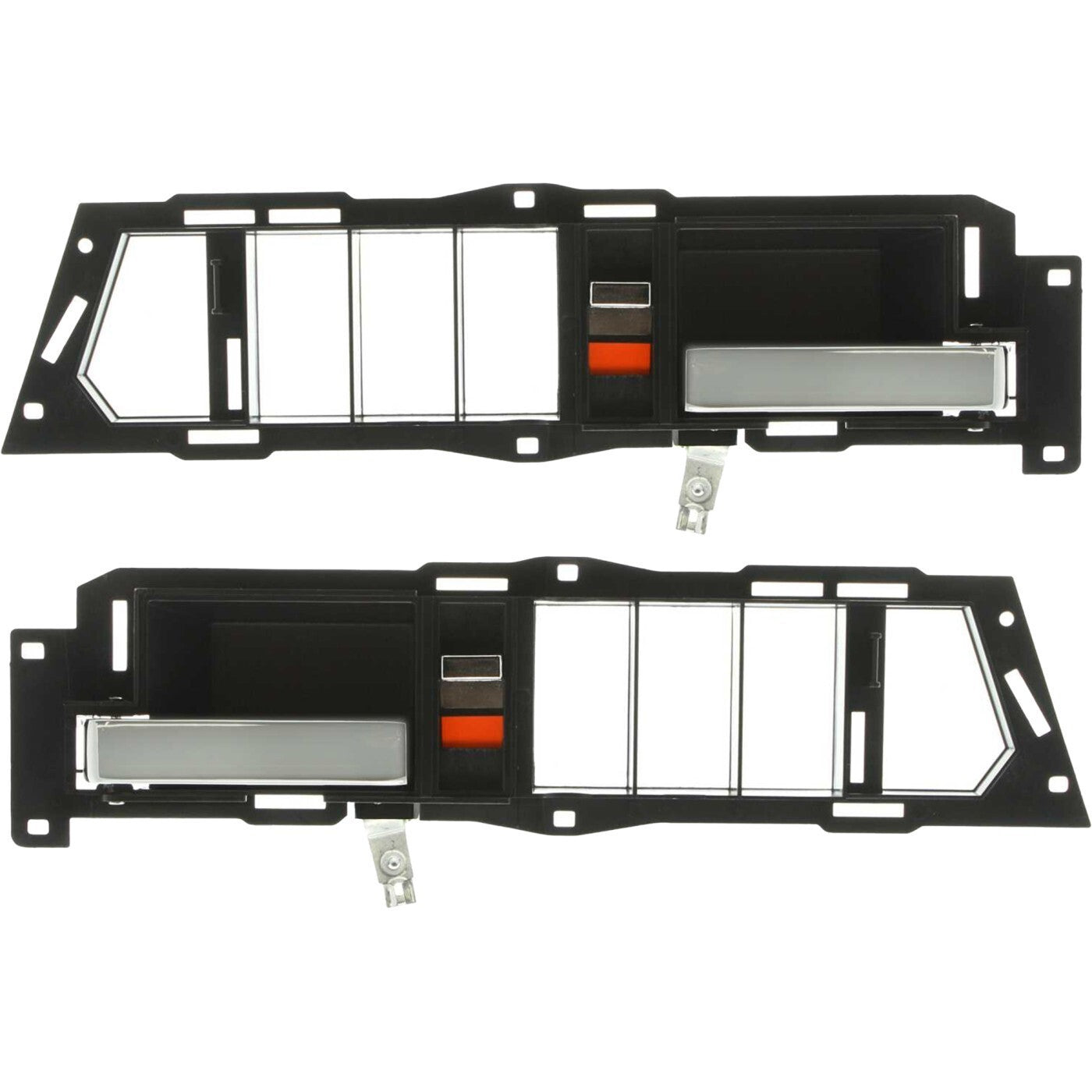 Front Interior Door Handle Set For 1988-1994 Chevy GMC C1500 K1500 Chrome Lever