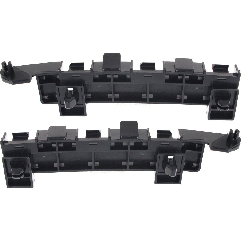 Bumper Bracket Set For 2009-2014 Honda Fit Front Left & Right Plastic 2Pc