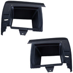 Tow Eye Covers For 2015-2019 GMC Sierra 2500 HD Sierra 3500 HD Front LH and RH