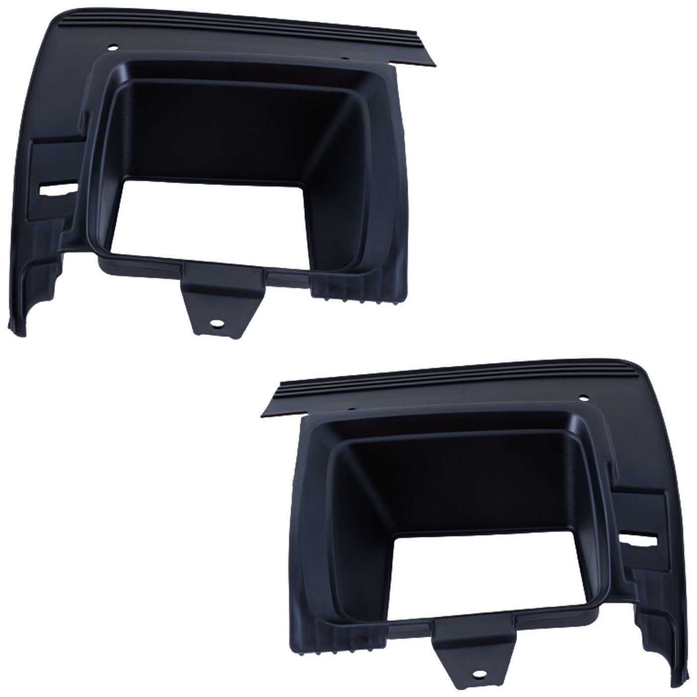 Tow Eye Covers For 2015-2019 GMC Sierra 2500 HD Sierra 3500 HD Front LH and RH