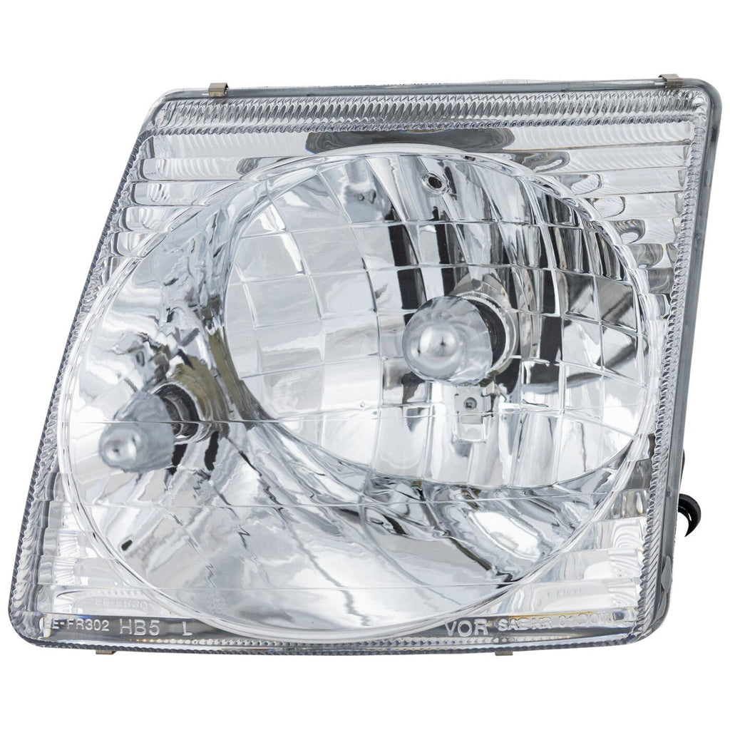 Left and Right Headlights For Ford Explorer Sport Trac 2001-2005 Halogen w Bulbs