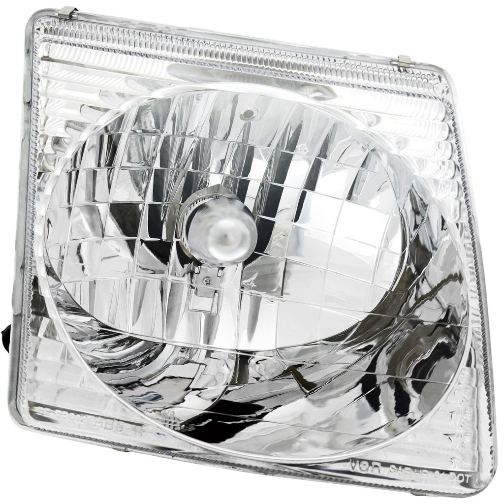 Left and Right Headlights For Ford Explorer Sport Trac 2001-2005 Halogen w Bulbs
