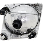 Left and Right Headlights For Ford Explorer Sport Trac 2001-2005 Halogen w Bulbs