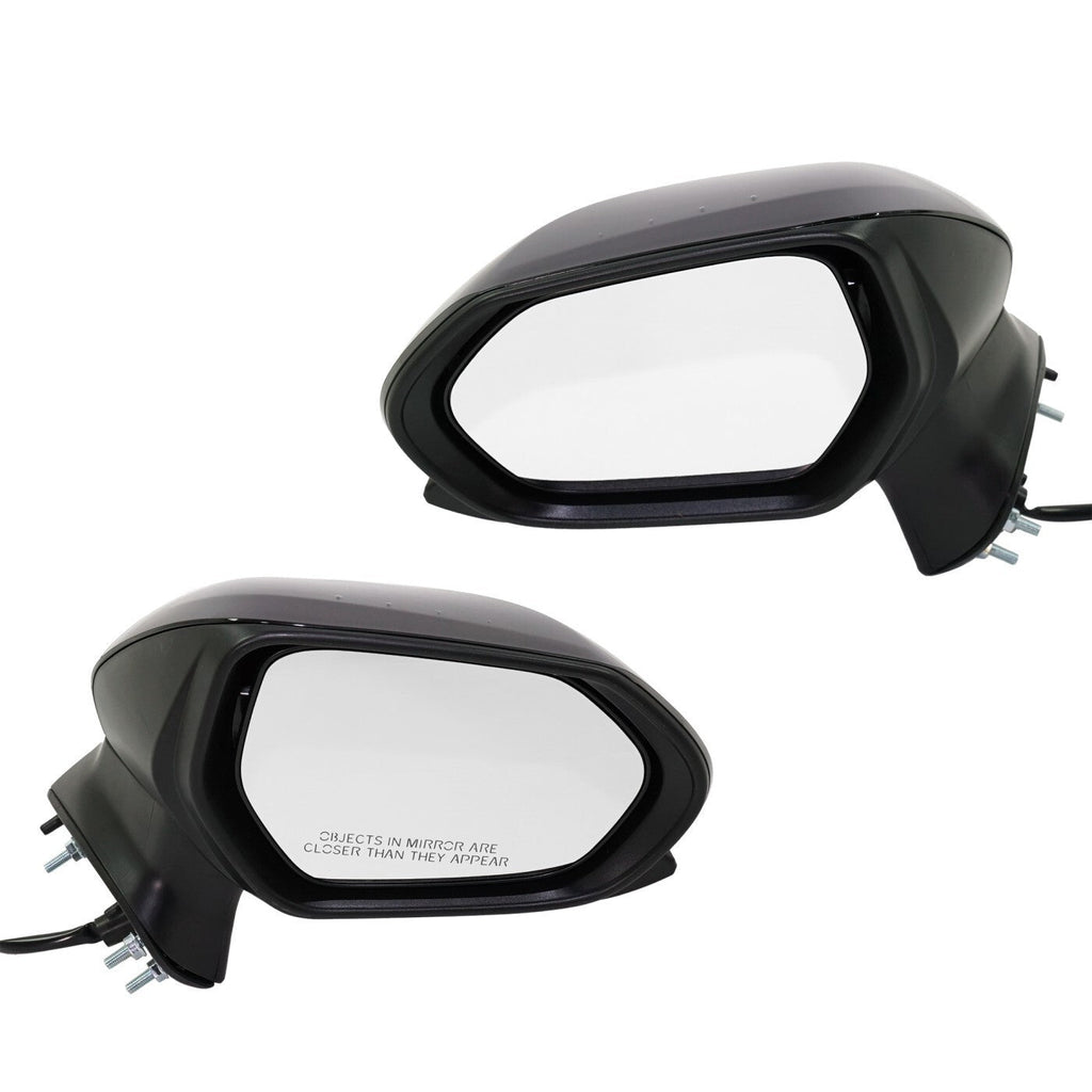 Power Mirrors For 2018-2021 Toyota Camry Driver and Passenger Side Paintable