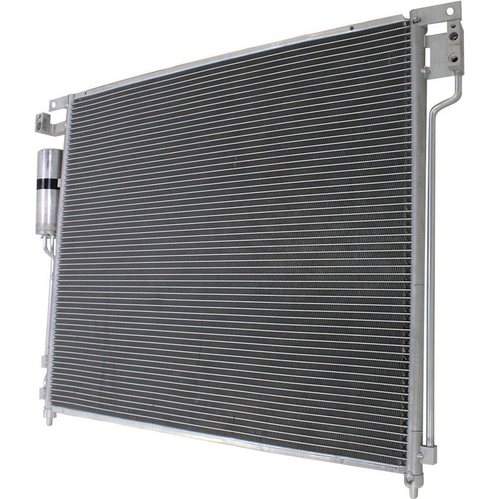 AC Condenser For 2005-12 Nissan Pathfinder 2005-19 Frontier Aluminum With Drier